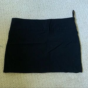 Super mini black skirt